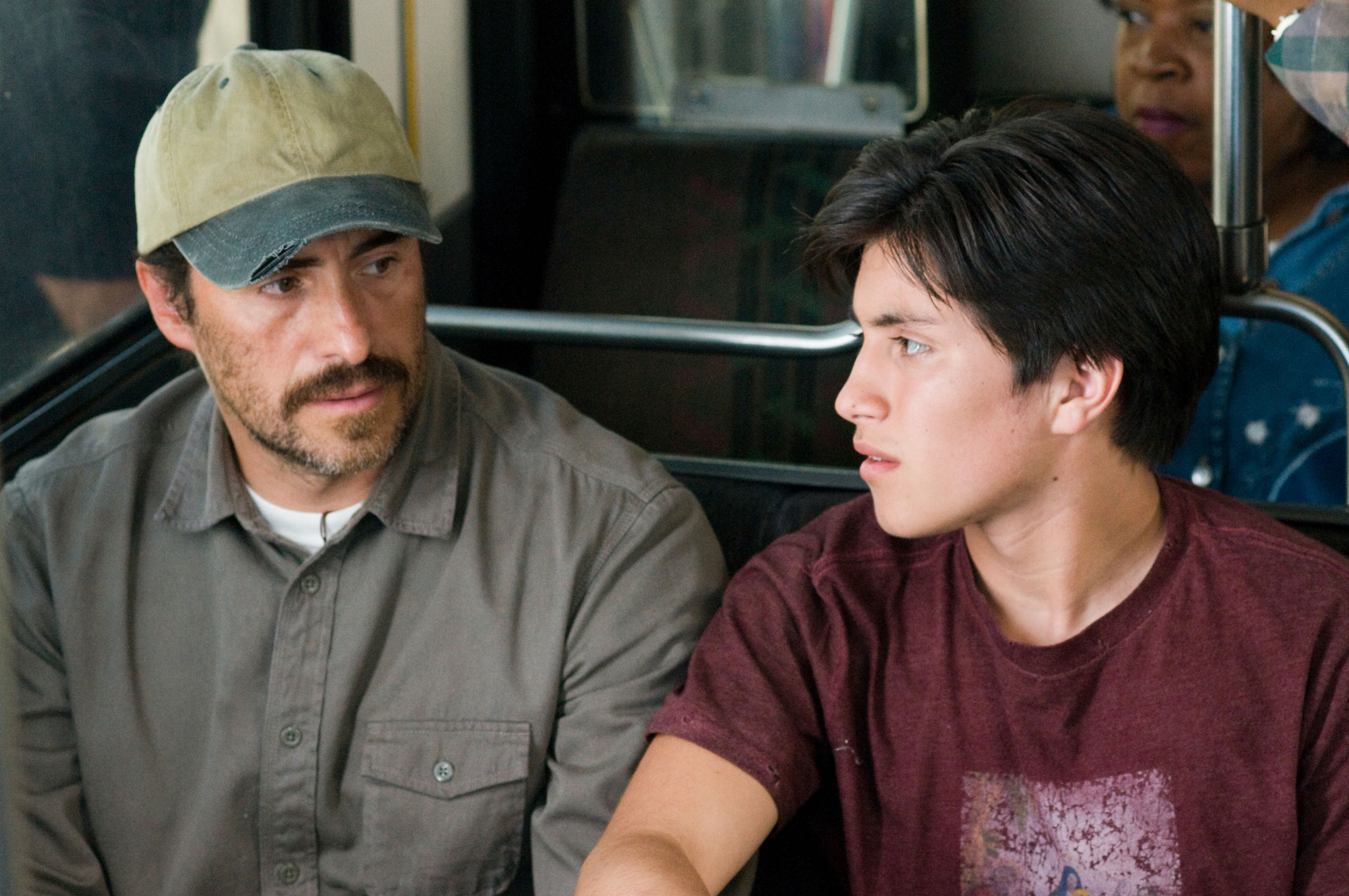 Still of Demian Bichir and José Julián in A Better Life (2011)