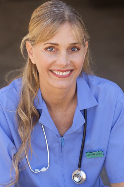 Dr. Gretchen Becker is a practicing vet as well as a working actor.