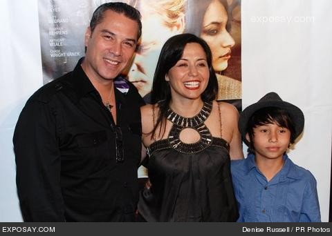 Yeniffer Behrens and guest at Premiere for Decisions in Beverly Hills