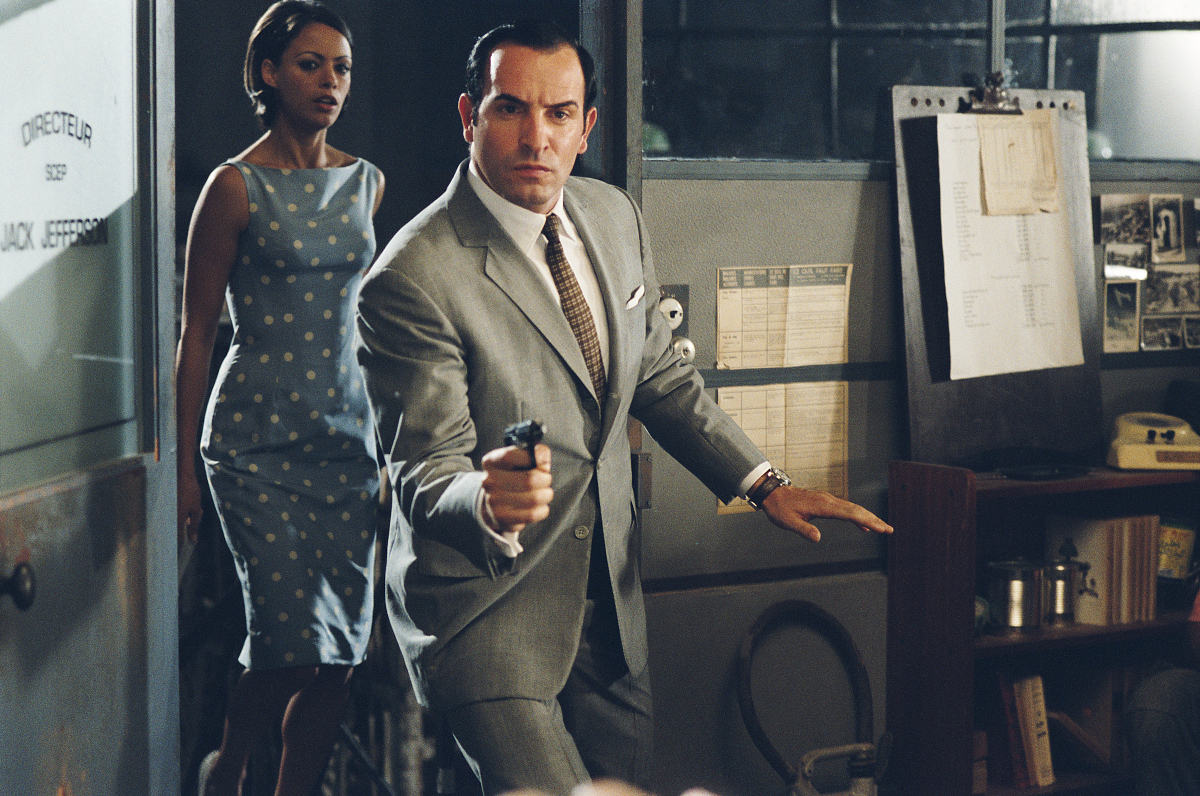 Still of Bérénice Bejo and Jean Dujardin in OSS 117: Le Caire, nid d'espions (2006)