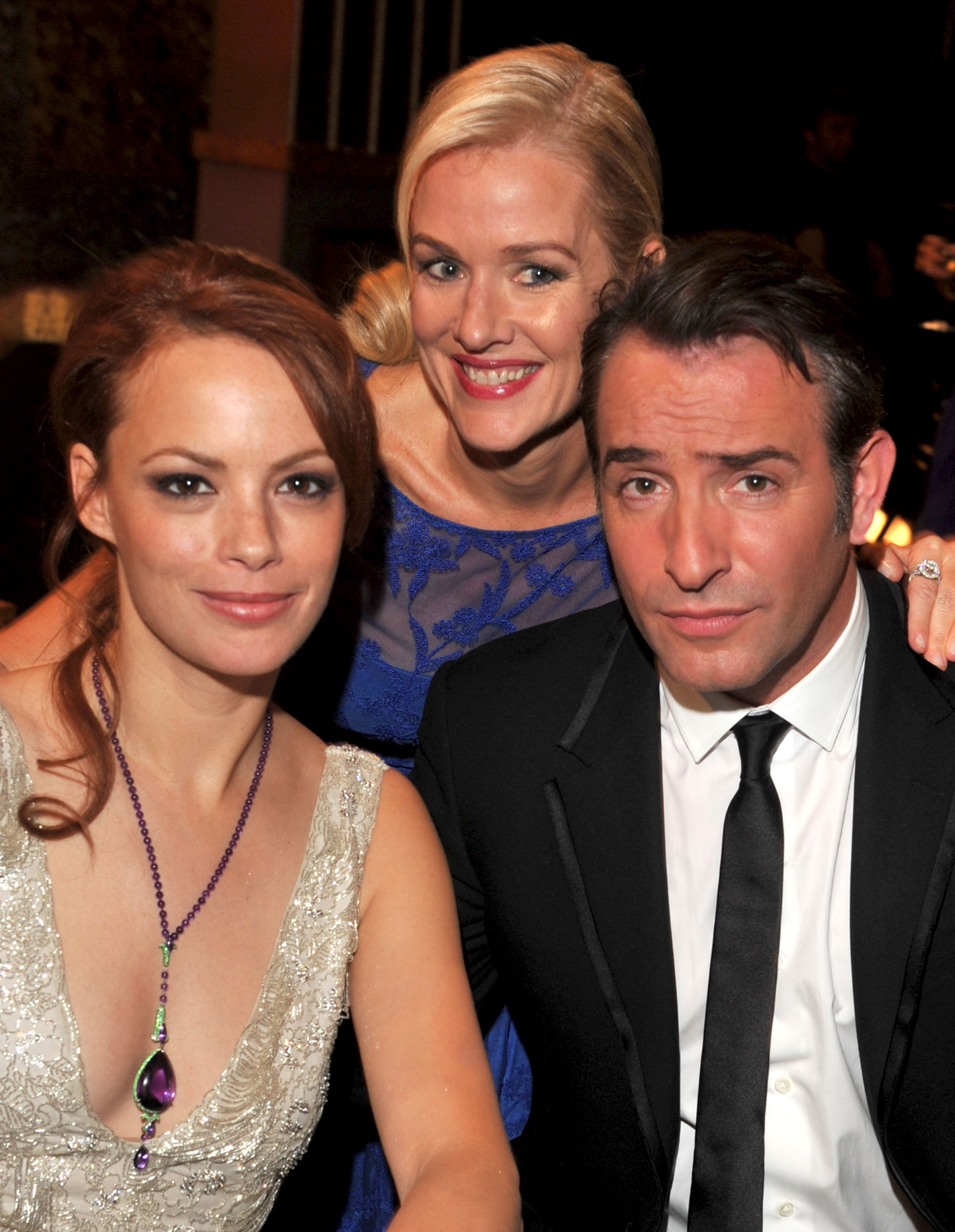 Penelope Ann Miller, Bérénice Bejo and Jean Dujardin