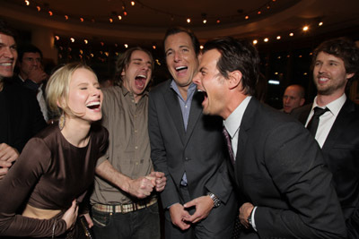 Will Arnett, Kristen Bell, Josh Duhamel, Dax Shepard and Jon Heder at event of When in Rome (2010)