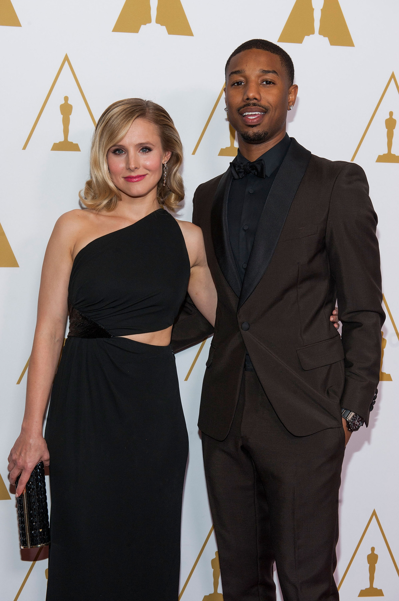 Kristen Bell and Michael B. Jordan