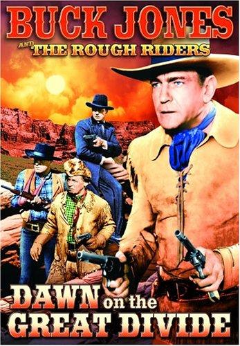 Rex Bell, Raymond Hatton and Buck Jones in Dawn on the Great Divide (1942)