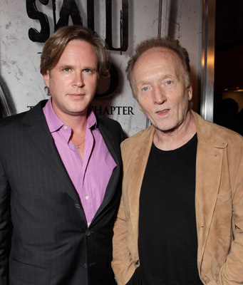 Cary Elwes and Tobin Bell at event of Saw 3D (2010)