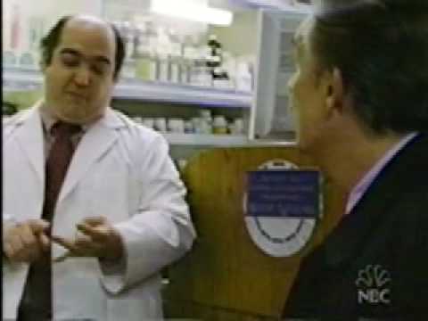 Mike Benitez as Pharmacist Dale Berck on NBC's Law And Order.