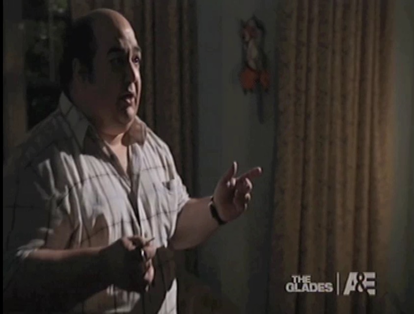 Mike Benitez as the Motel Manager on The Glades.