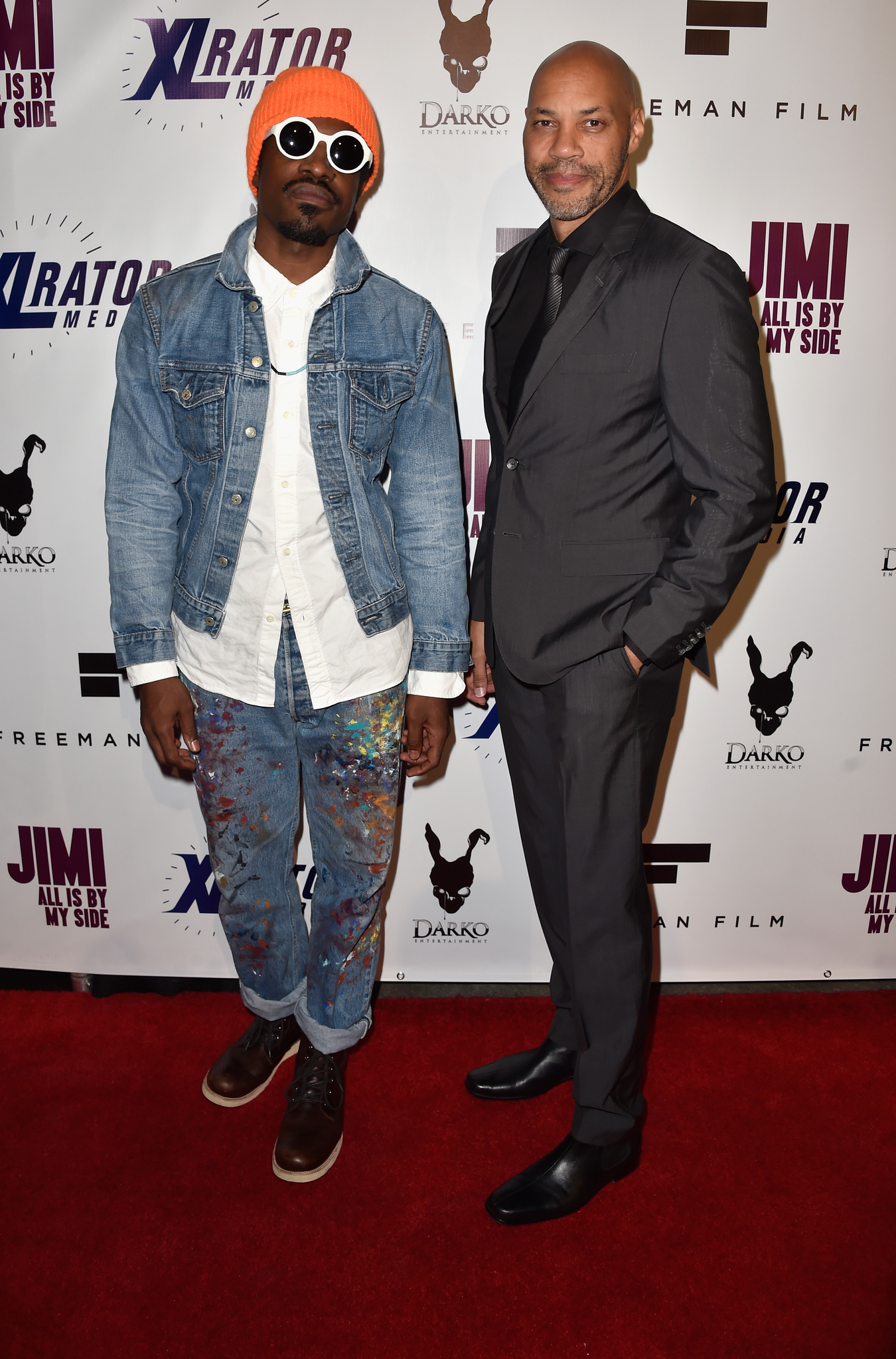 André Benjamin and John Ridley at event of All Is by My Side (2013)