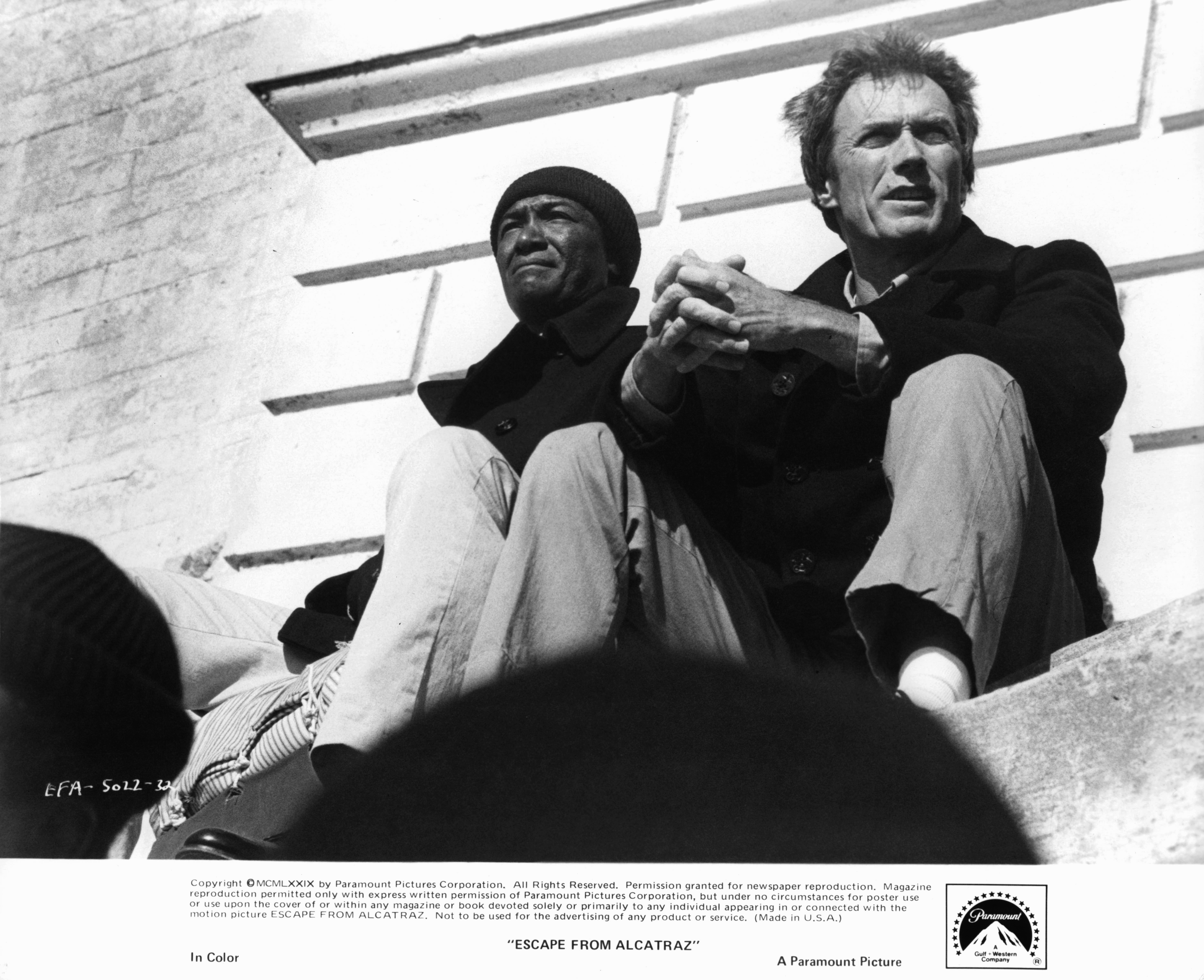 Still of Clint Eastwood and Paul Benjamin in Escape from Alcatraz (1979)