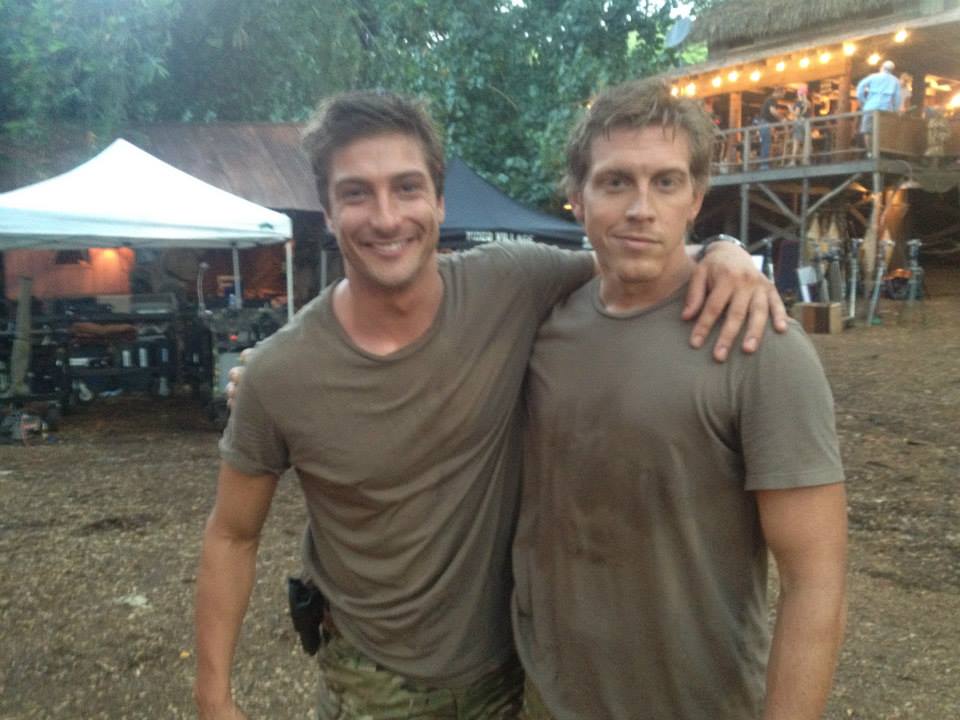 Daniel Lissing and Nick Benseman