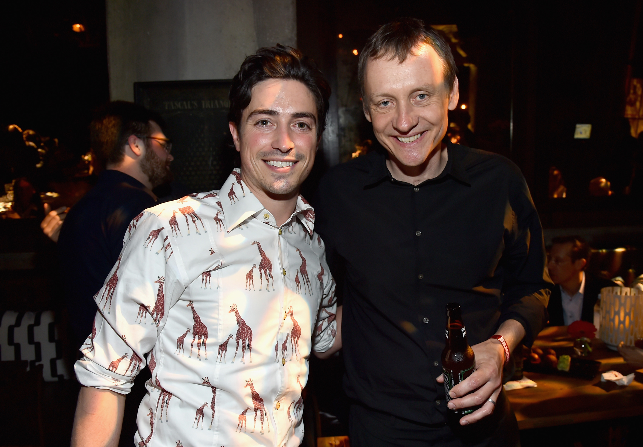 Alec Berg and Ben Feldman at event of Silicon Valley (2014)
