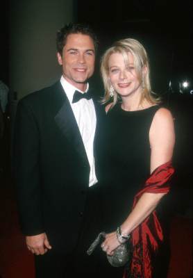 Rob Lowe and Sheryl Berkoff