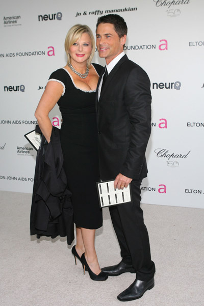 Rob Lowe and Sheryl Berkoff at event of The 82nd Annual Academy Awards (2010)