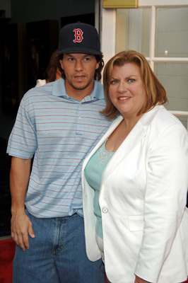 Mark Wahlberg and Gail Berman at event of Four Brothers (2005)