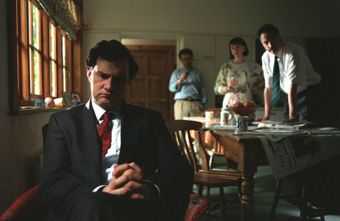 Still of Elizabeth Berrington, David Morrissey, Paul Rhys and Michael Sheen in The Deal (2003)