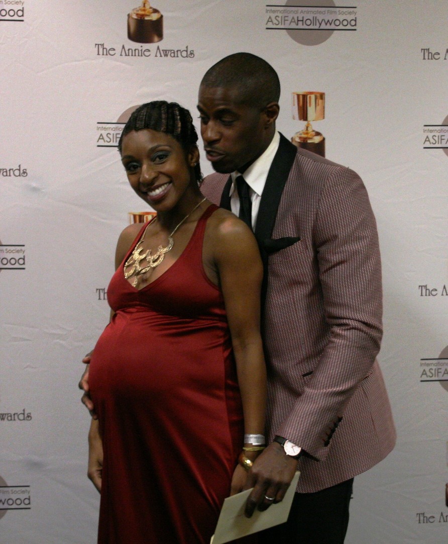 Ahmed Best and his wife