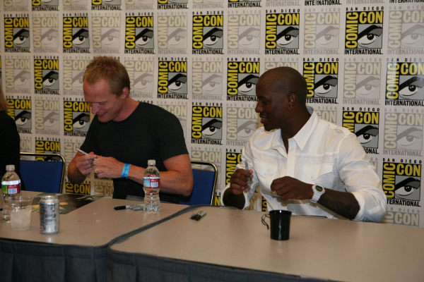 Paul Bettany and Tyrese Gibson