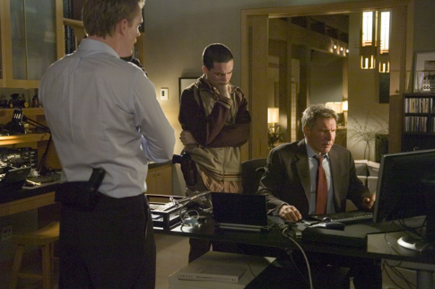 Still of Harrison Ford, Paul Bettany and Kett Turton in Firewall (2006)
