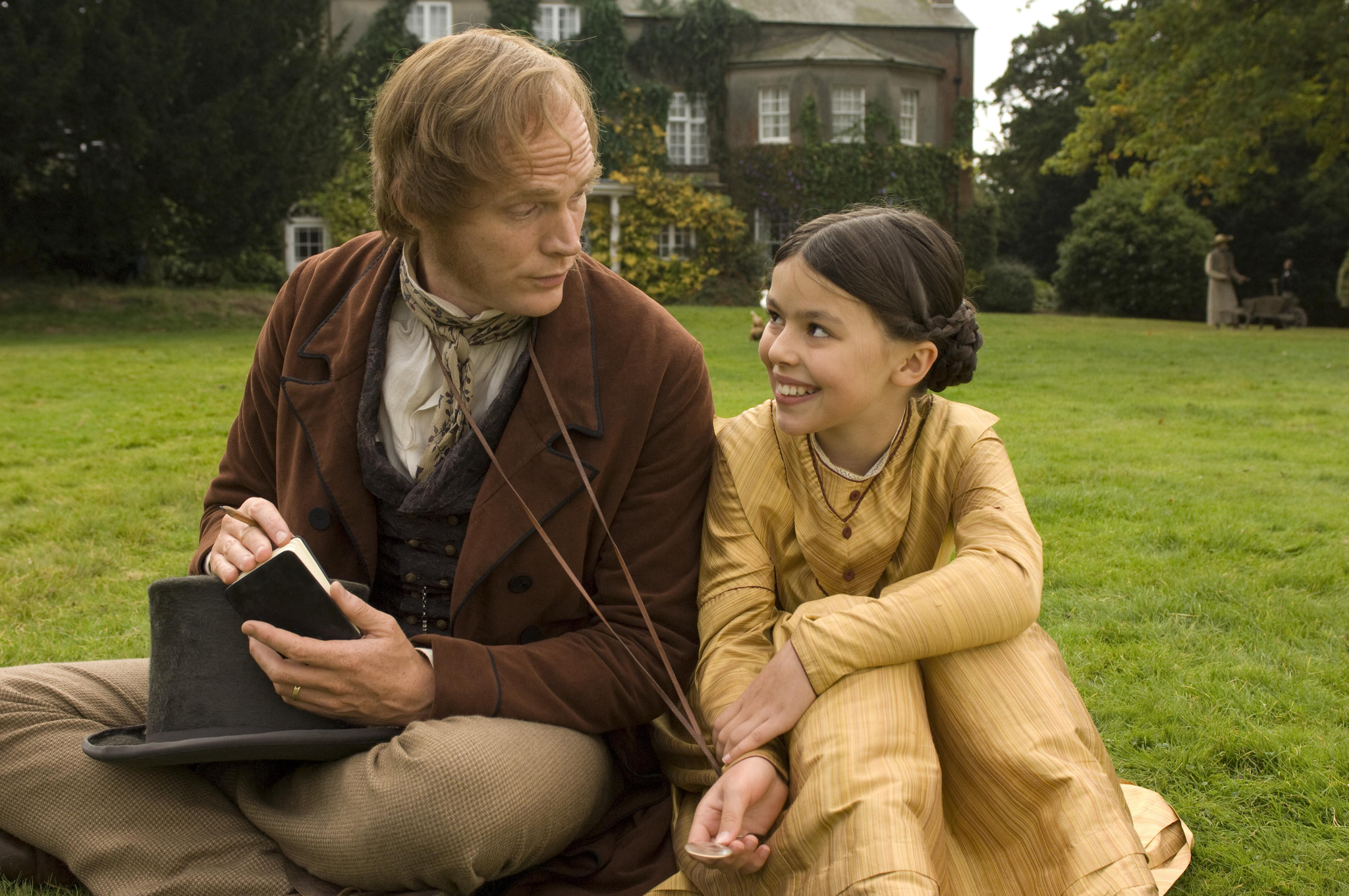 Still of Paul Bettany and Martha West in Creation (2009)