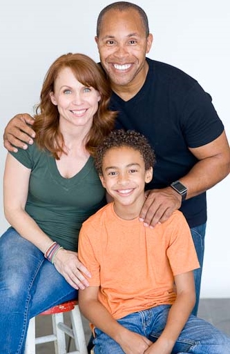 Erik Betts with family (Melissa Barker & Jaden Betts)