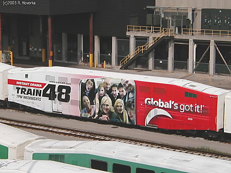 Train 48 TV series promo campaign.