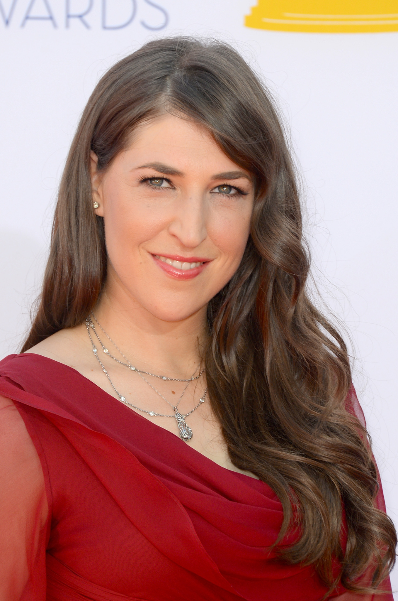 Mayim Bialik at event of The 64th Primetime Emmy Awards (2012)