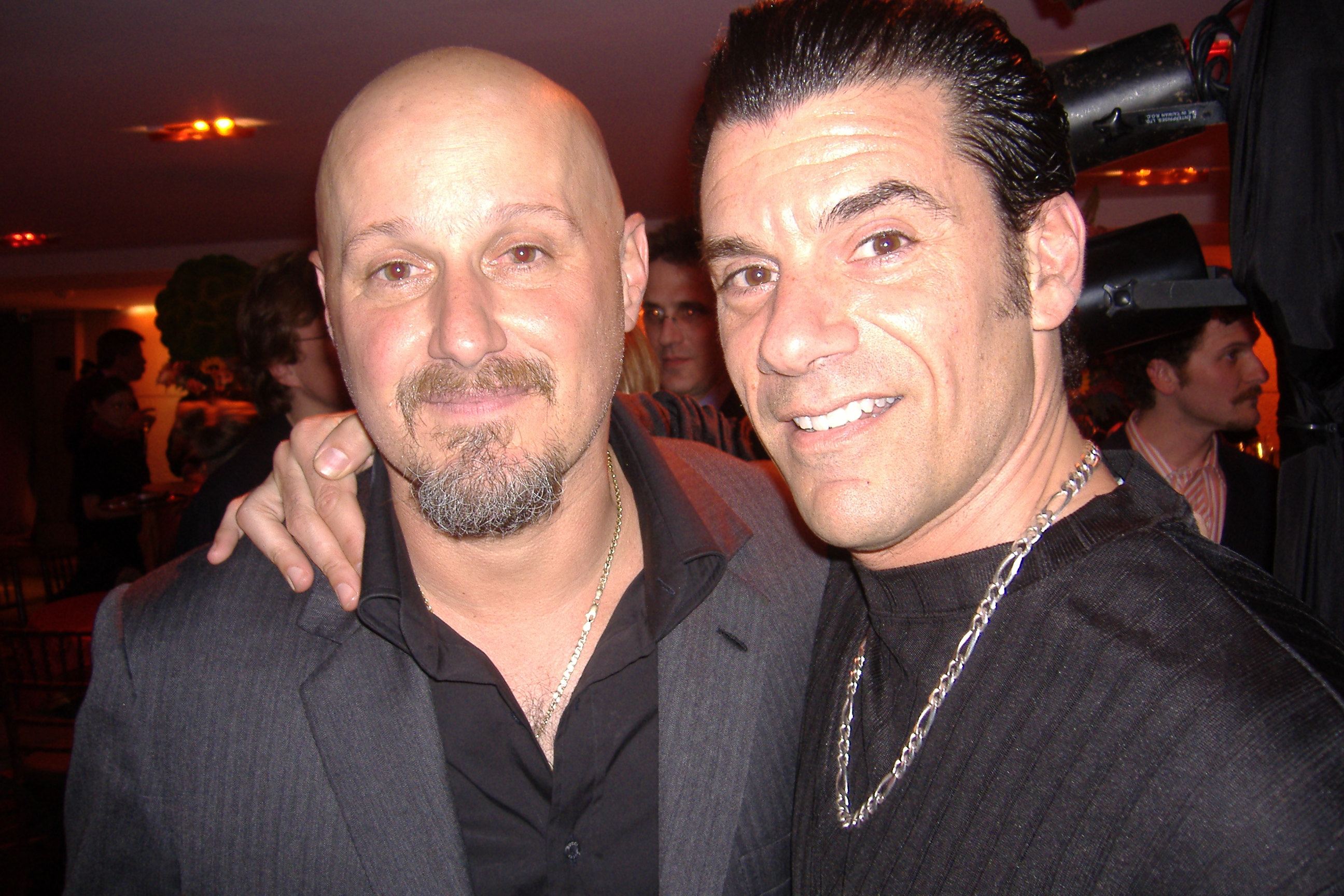 Timothy Van Patten & John Bianco at screening for 6th season of Sopranos