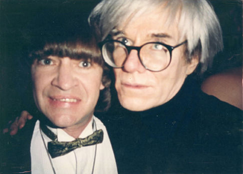 Rodney Bingenheimer and Andy Warhol in Mayor of the Sunset Strip (2003)