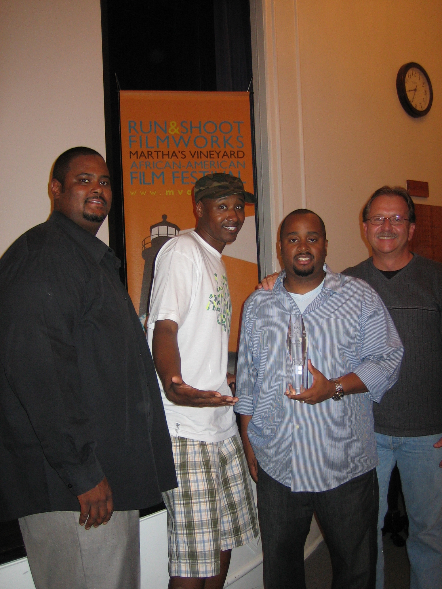 2008 Marthas Vinyard Film Festival, J.P. Wade, Deon Hayman, Eric Bivens-Bush, Bill Schemm