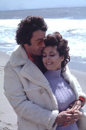 Bill Bixby and his wife Brenda at home