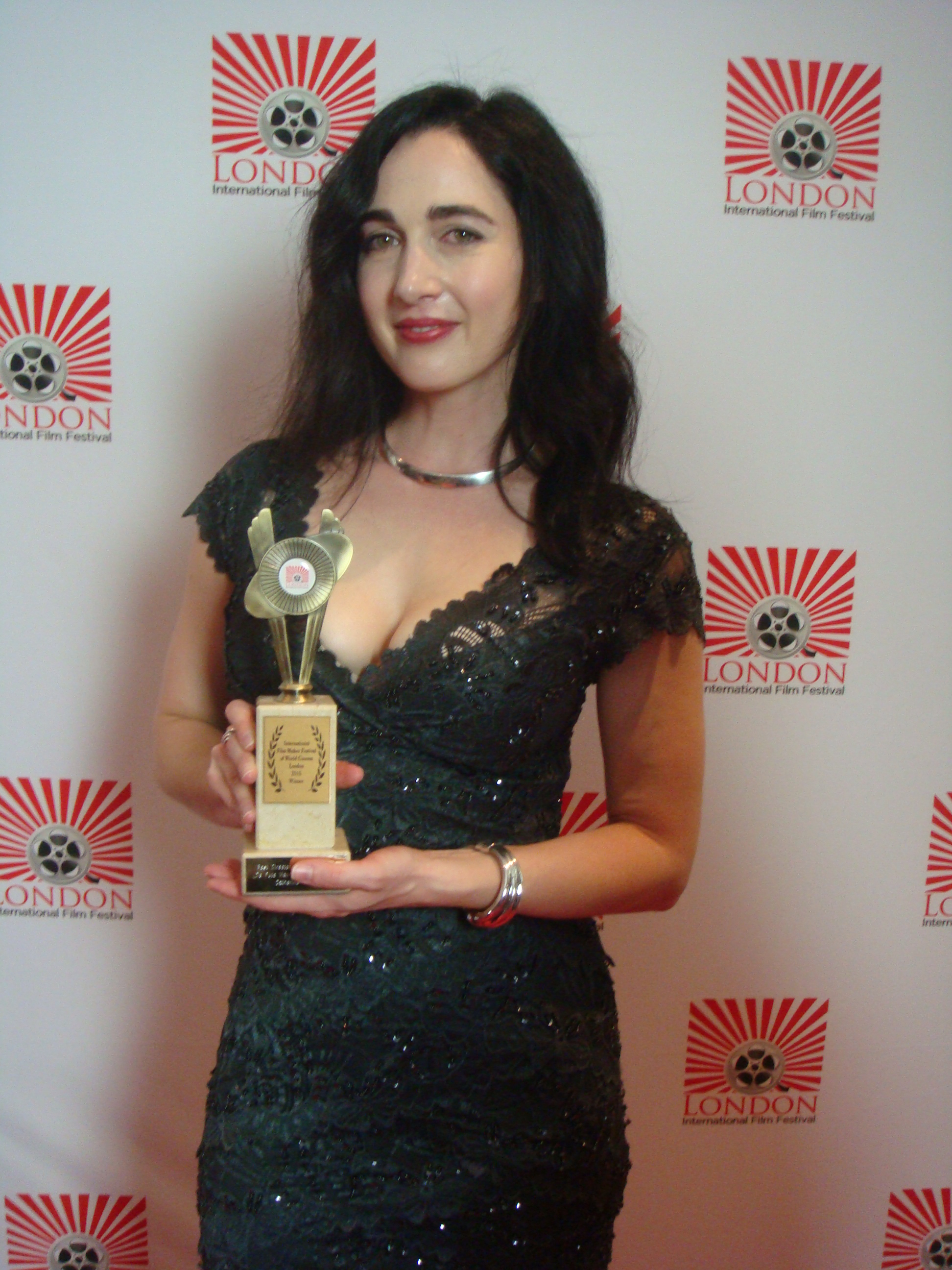 Best Director Winner, Catherine Black, 2015 International Filmmaker Festival Of World Cinema, London.