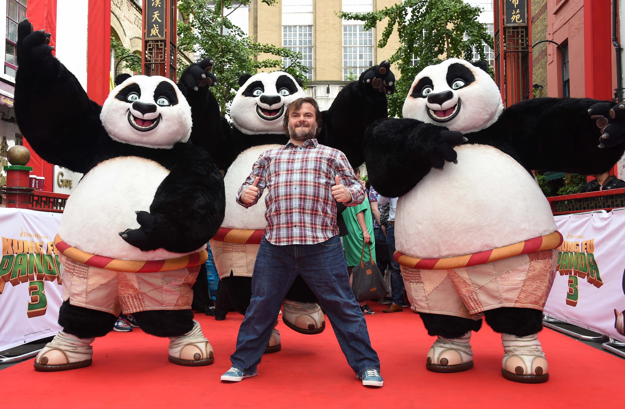 Jack Black at event of Kung Fu Panda 3 (2016)