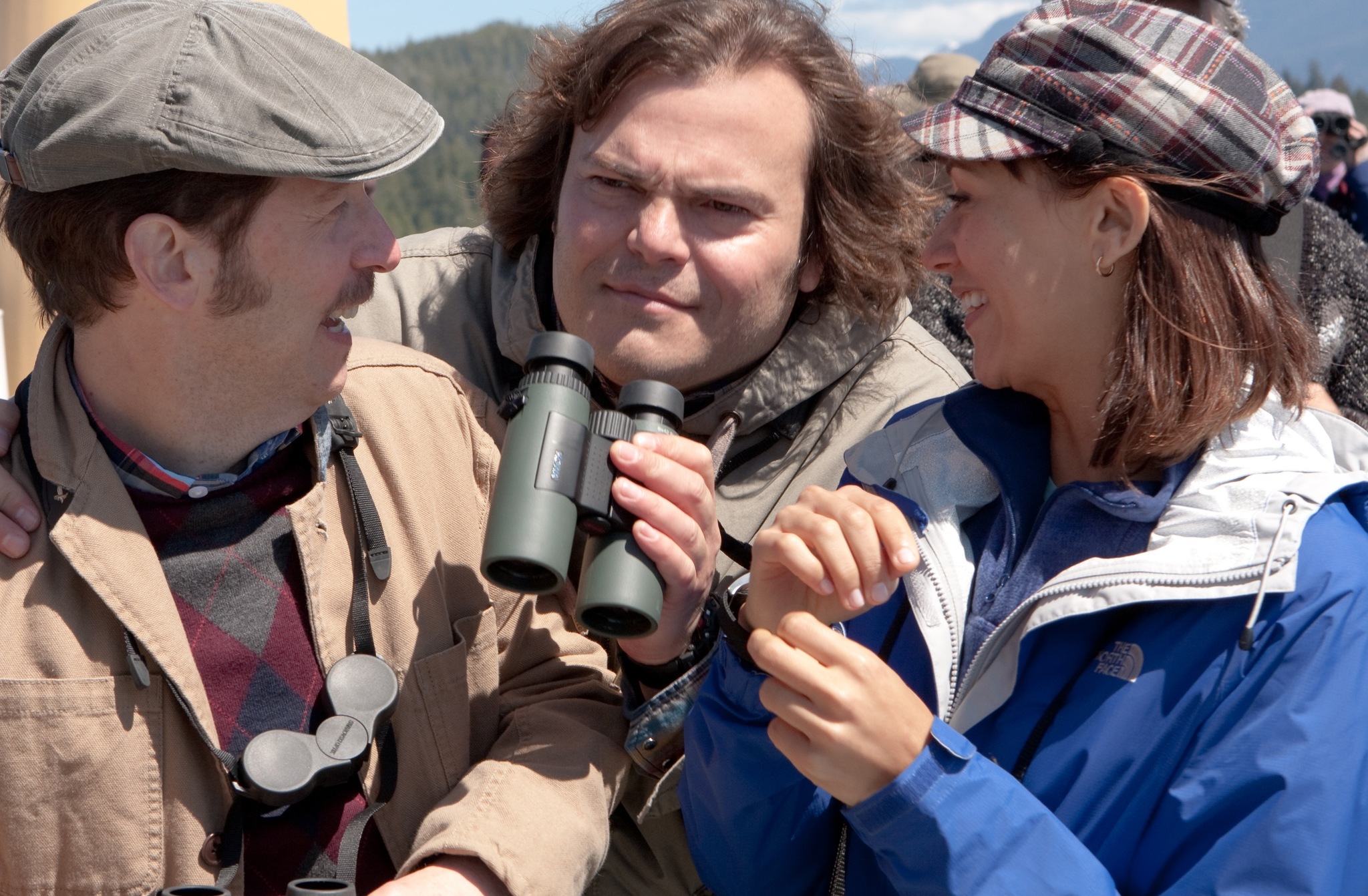 Still of Jack Black, Rashida Jones and Tim Blake Nelson in Metu ivykis (2011)