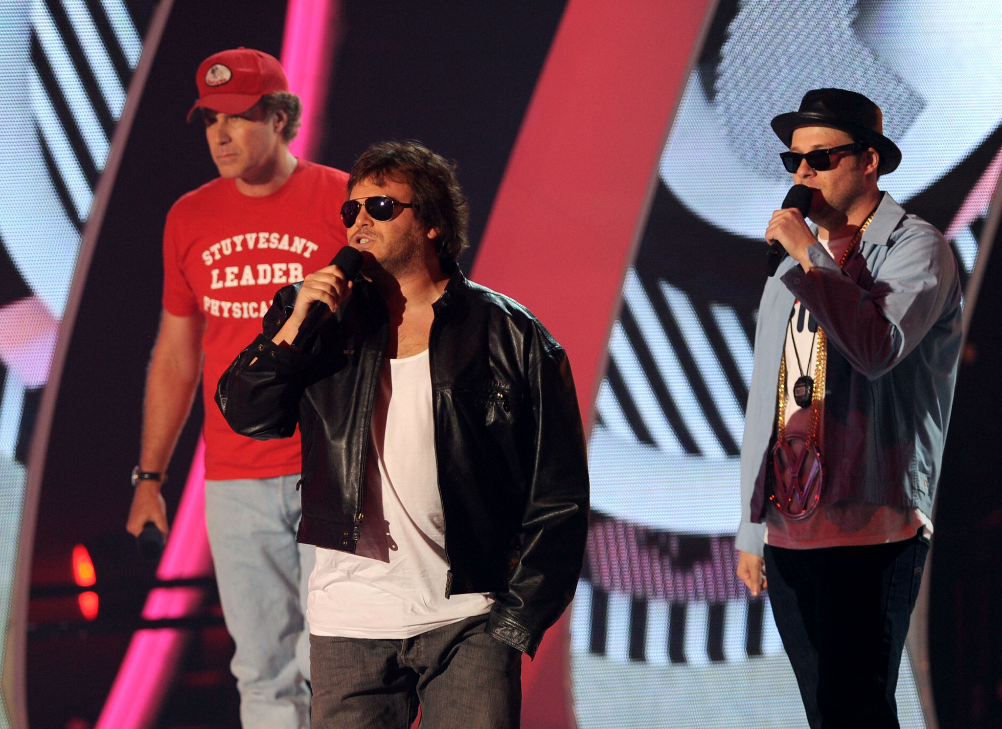 Will Ferrell, Jack Black and Seth Rogen