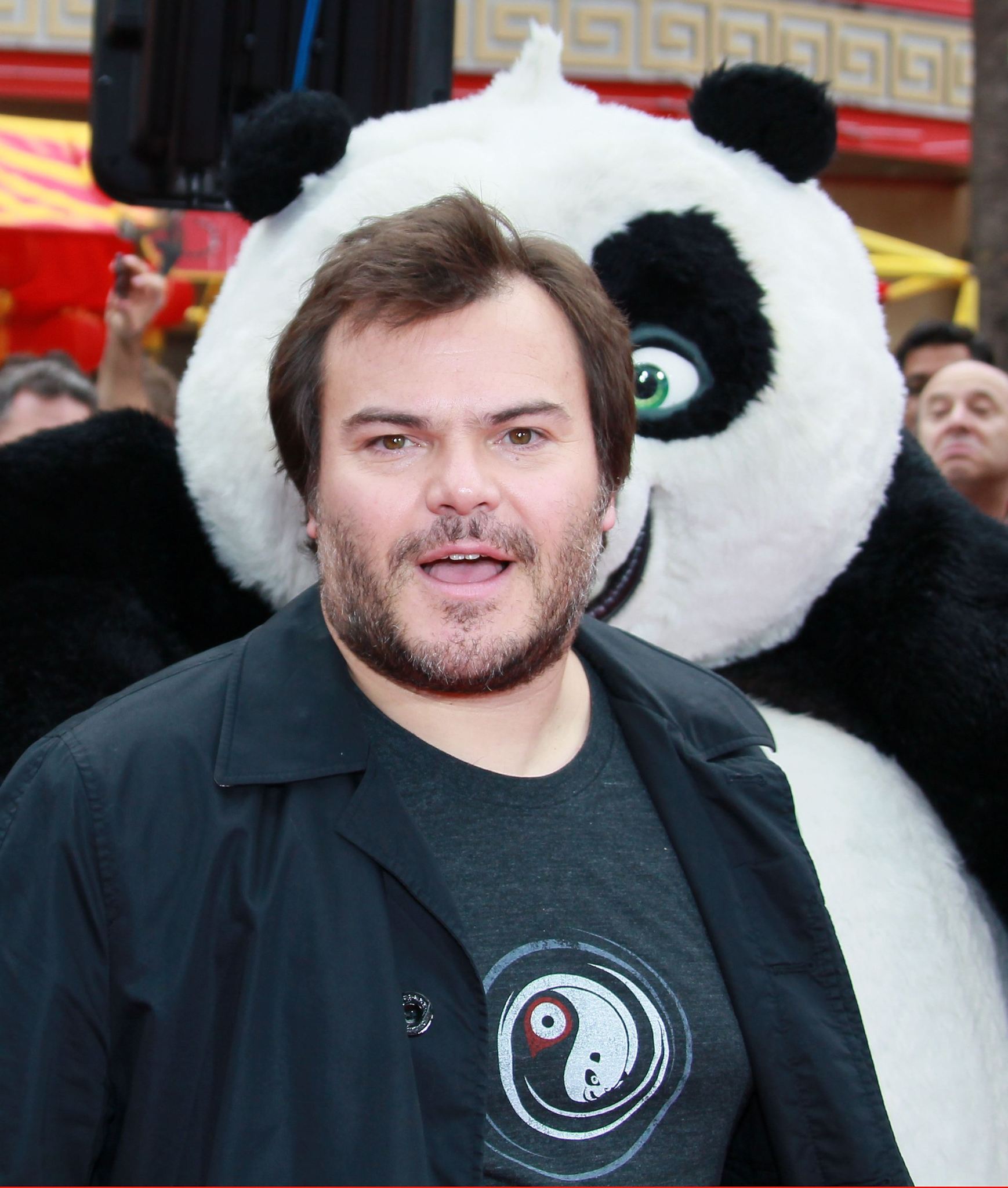 Jack Black at event of Kung Fu Panda 2 (2011)