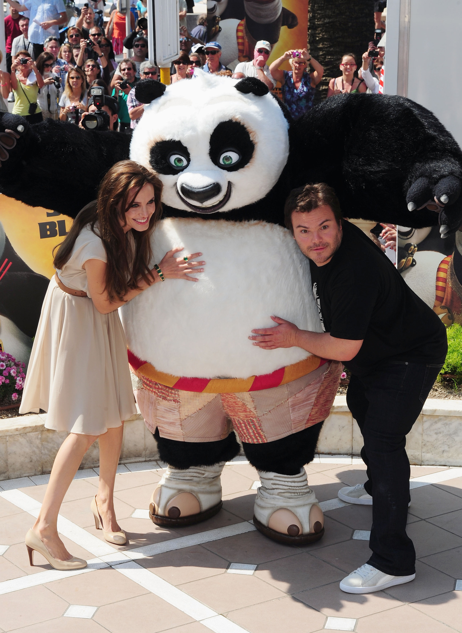 Angelina Jolie and Jack Black