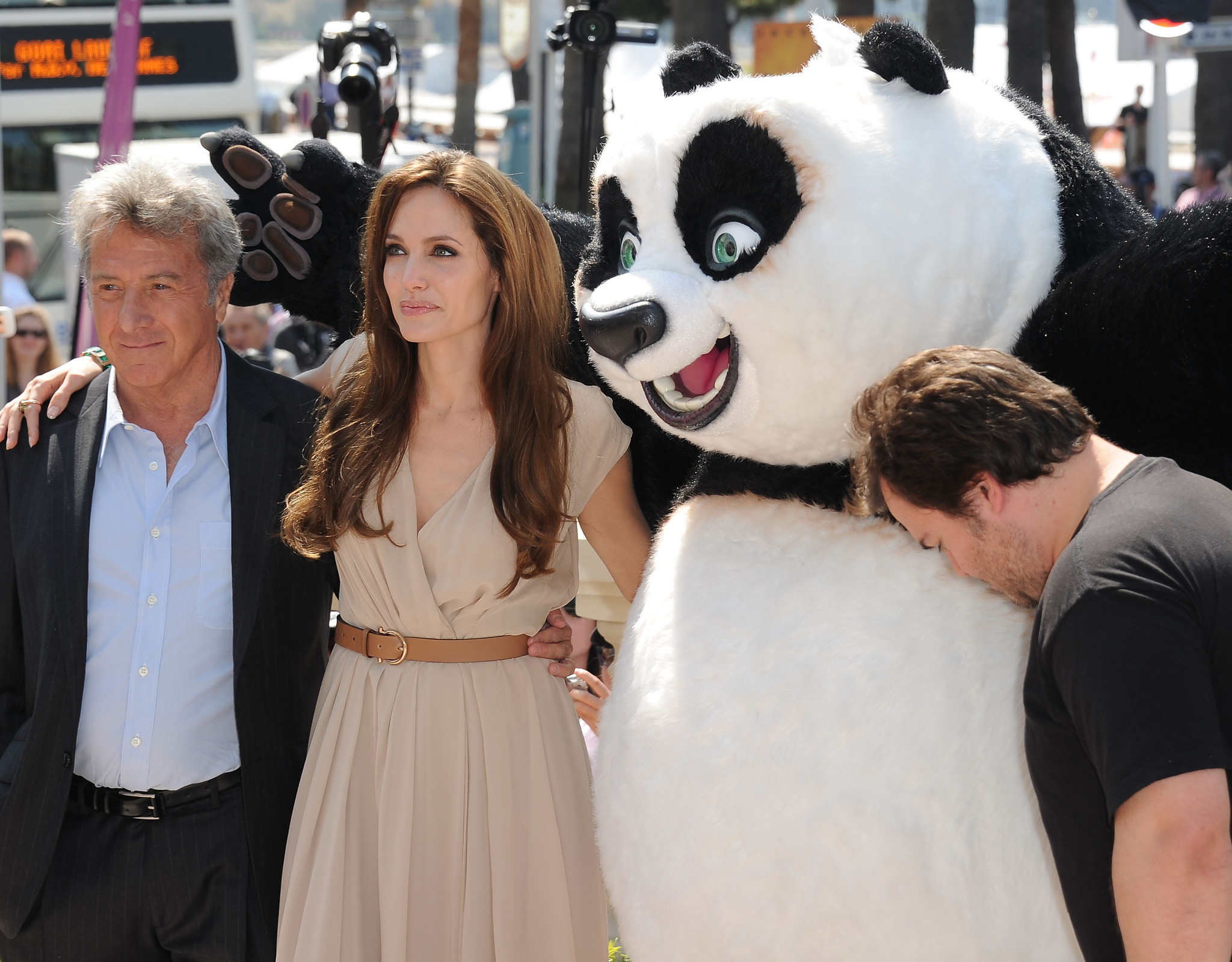 Dustin Hoffman, Angelina Jolie and Jack Black