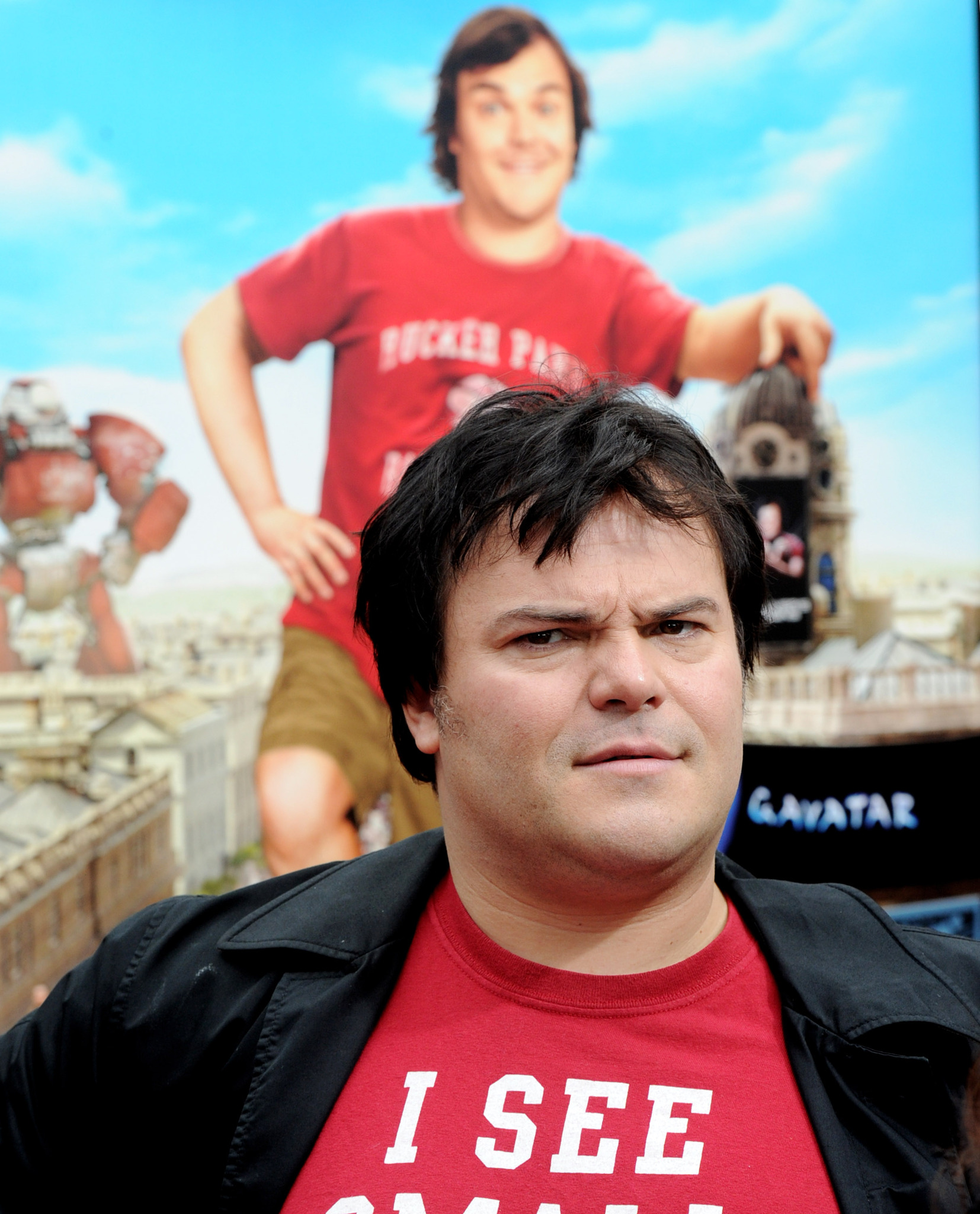 Jack Black at event of Guliverio keliones (2010)