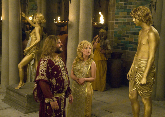 Still of Jack Black, Michael Cera and Juno Temple in Year One (2009)