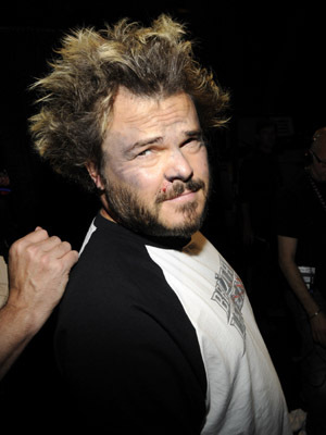 Jack Black at event of 2008 MTV Movie Awards (2008)