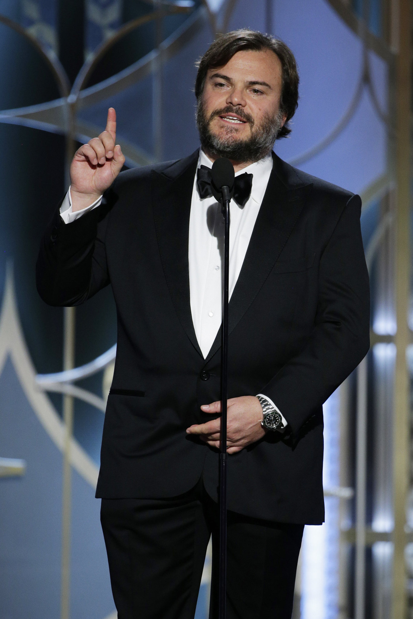 Jack Black at event of 72nd Golden Globe Awards (2015)