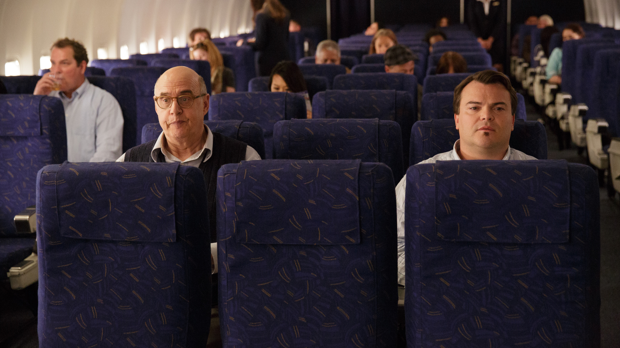 Still of Jeffrey Tambor and Jack Black in The D Train (2015)