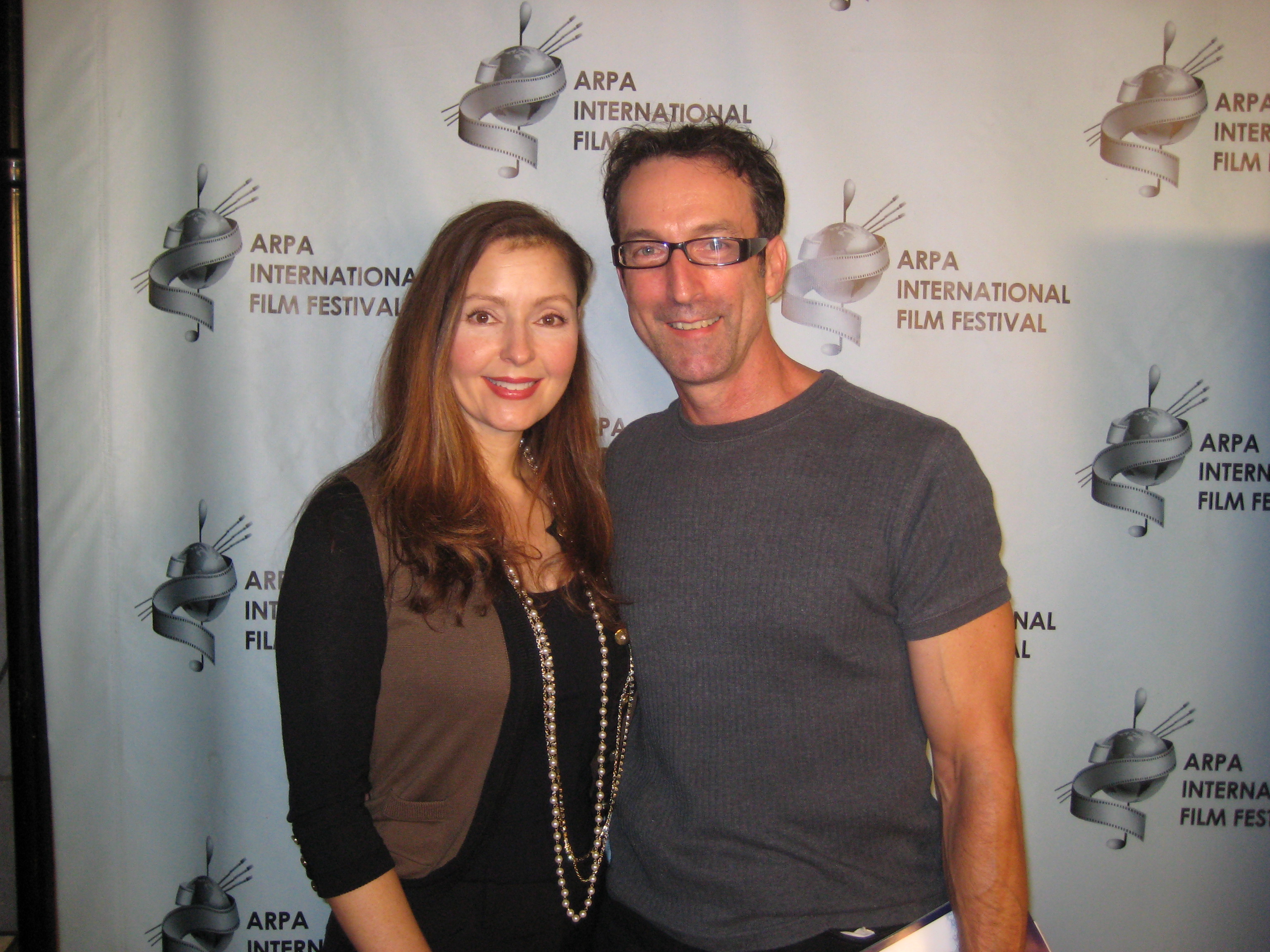 Mari Blackwell and Bill Dumas ARPA International Film Festival