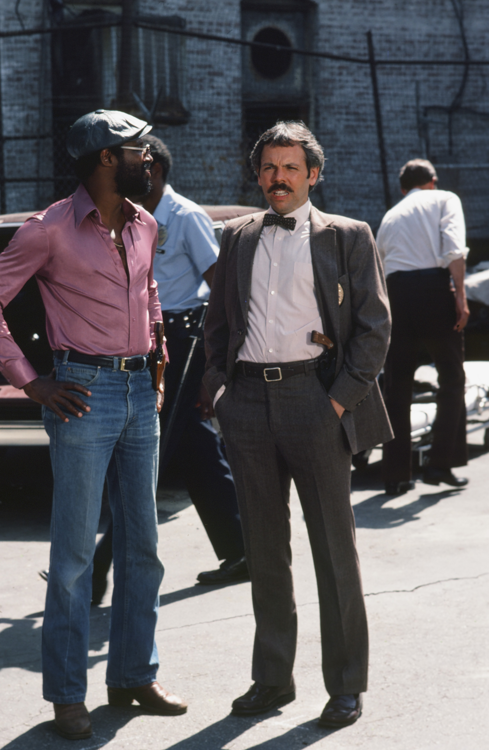 Still of Taurean Blacque and Joe Spano in Hill Street Blues (1981)