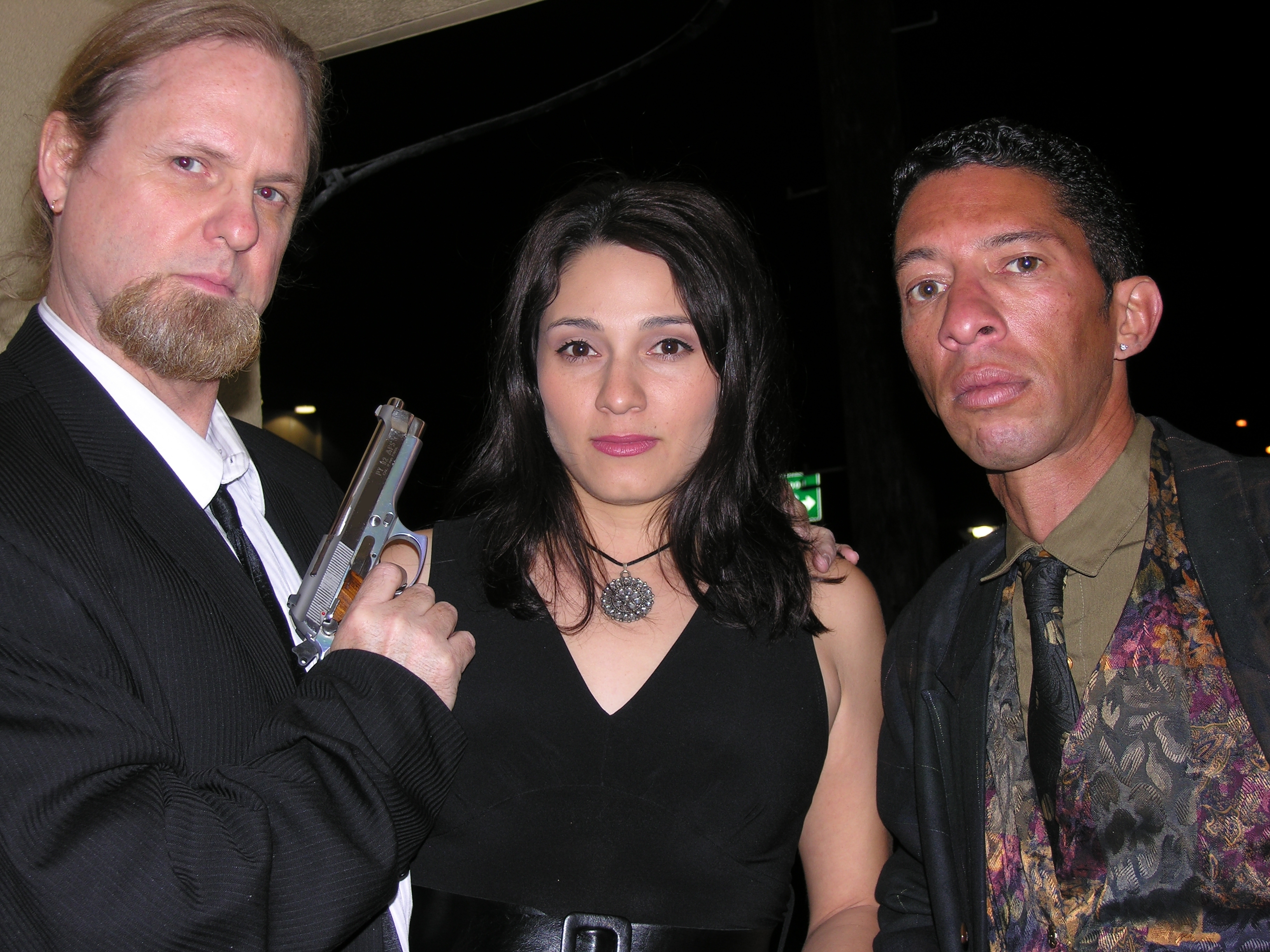 Scott Shaw, Sedreana Saldana, Kevin Thompson, Vampire Noir