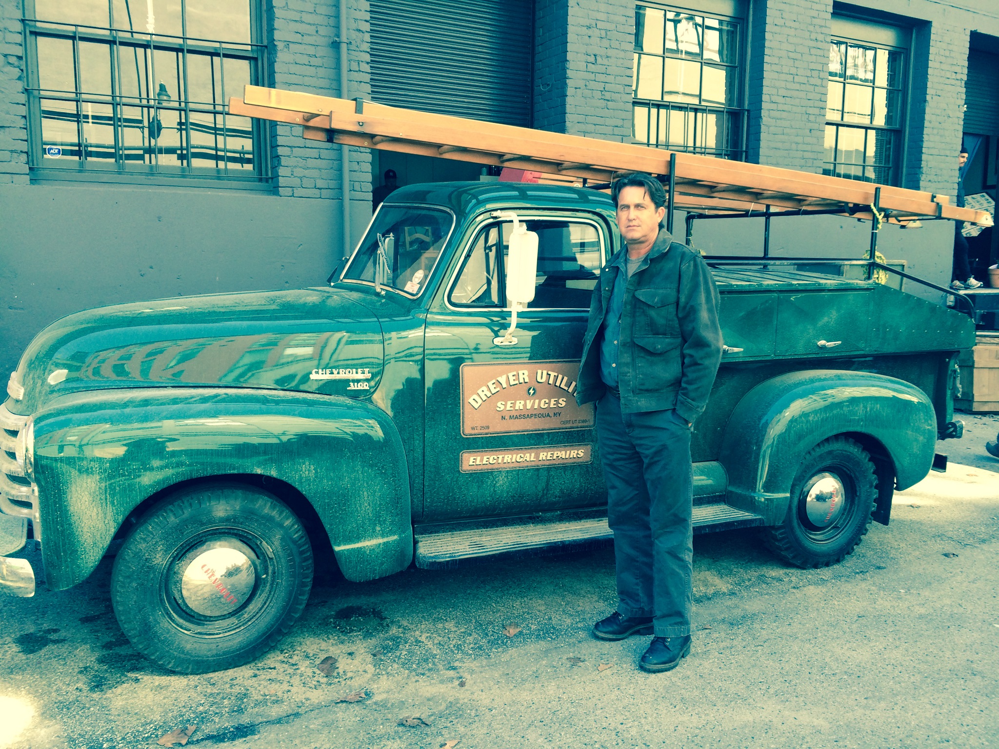 A man and his truck. The Man in the High Castle