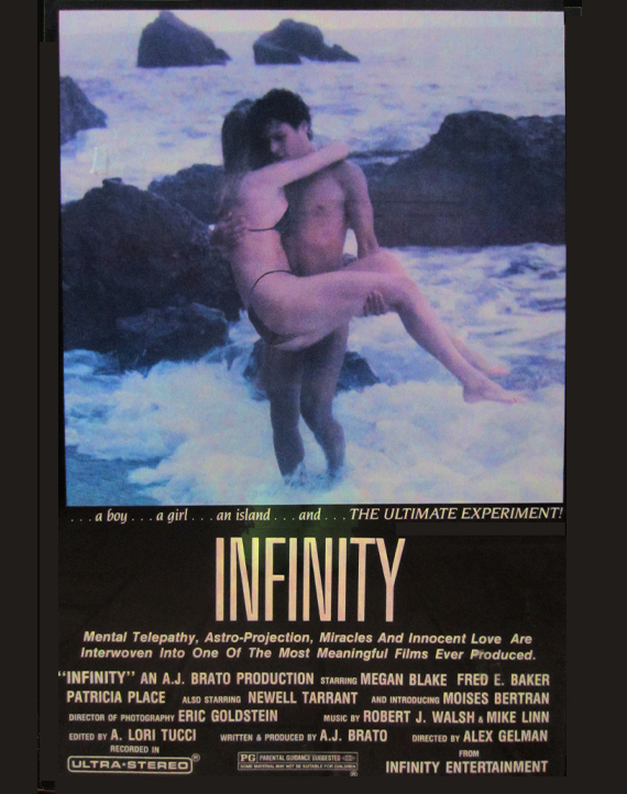 Infinity Poster, shot in Costa Rica starring Megan Blake