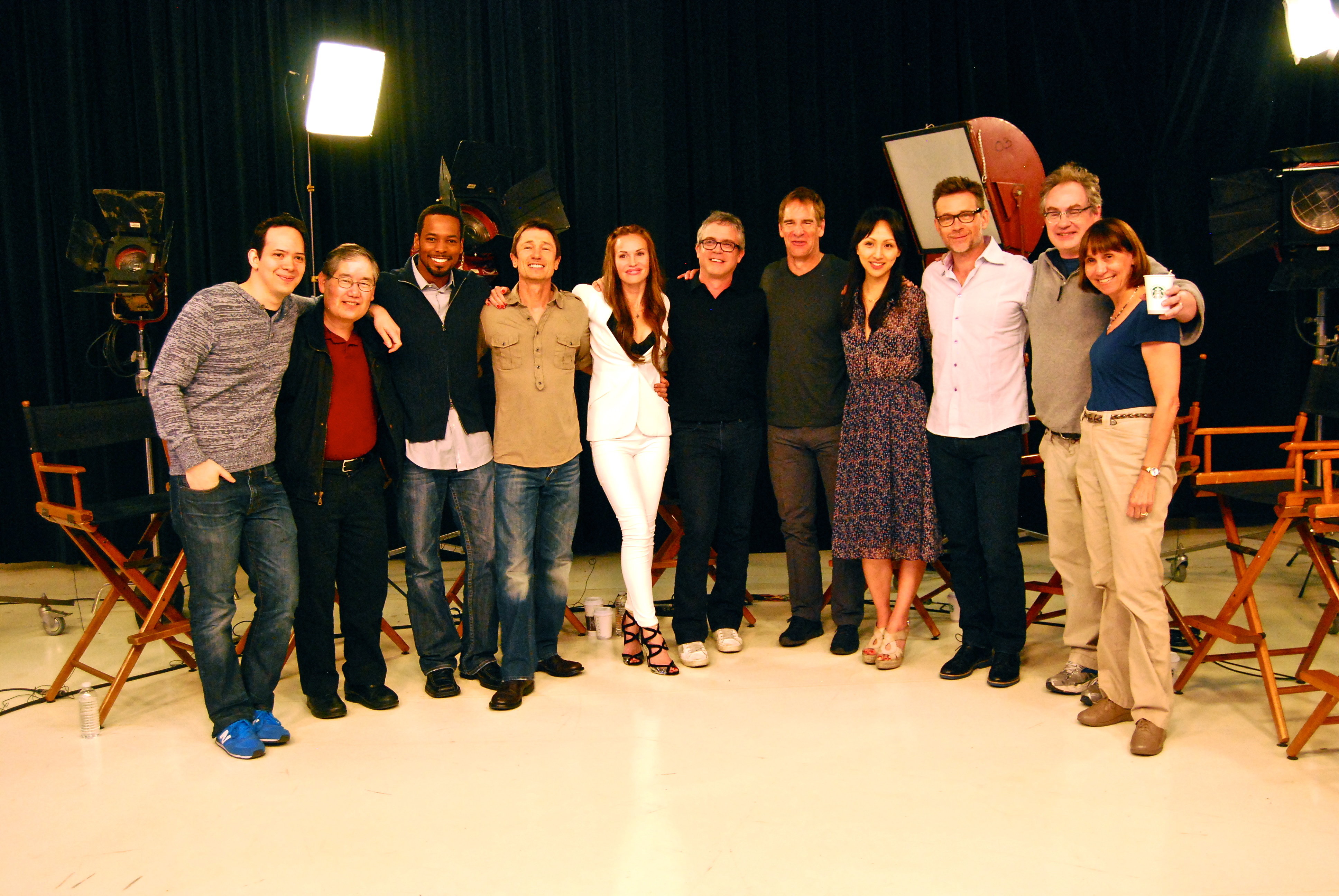 Scott Bakula, John Billingsley, Jolene Blalock, Brannon Braga, Dominic Keating, Anthony Montgomery, Denise Okuda, Michael Okuda, Connor Trinneer, Linda Park and Roger Lay Jr. in Star Trek: Enterprise - In Conversation - The First Crew (2013)