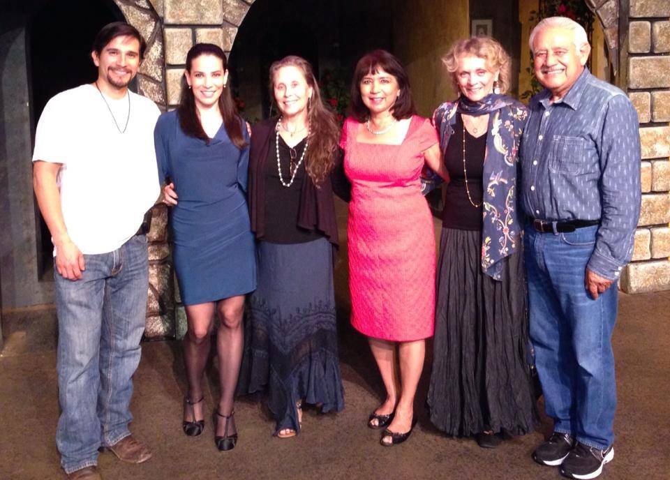 Director/translator Denise Blasor and cast of Lina Gallego's LOCURAS EN WICHITA
