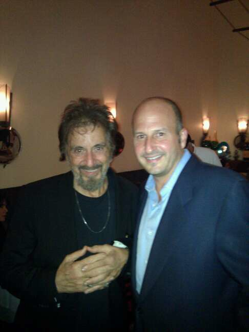 Al Pacino and me at MOMA in NYC for our Wild Solome screening